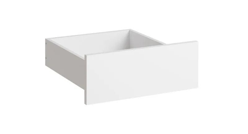 Schubladen | 2er Set | Farbe: Weiß | Maße: 39,5 x 44,5 x 19 cm