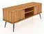 TV-Unterschrank Rolleston 25 Kernbuche massiv geölt - Abmessungen: 57 x 144 x 46 cm (H x B x T)