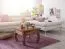 Massivholz Couchtisch im orientalischen Design Apolo 164, Farbe: Sheesham - Abmessungen: 40 x 60 x 60 cm (H x B x T), in Handarbeit gefertigt