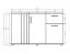 Sideboard / Kommode mit drei Türen Elefsina 02, Farbe: Weiß / Eiche Artisan, eine Schublade, drei Fächer, Maße: 73 x 120 x 35 cm, gut Verarbeitet