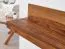 Handgefertigtes Wandboard aus Sheesham Massivholz, Farbe: Sheesham - Abmessungen: 17 x 60 x 23 cm (H x B x T), mit einzigartiger Maserung