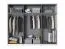 Kleiderschrank | 3-türig | 1 Spiegeltür | Farbe: Kaschmir | 3 Kleiderstangen | Maße: 167 x 61 x 217 cm | Schiebetürenschrank | sehr breit | 3 Fächer