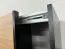 Kleiderschrank / Schiebetürenschrank | 245,5 x 130 x 64 cm | 6 Fächer | 6 Einlegeböden | 2 Schiebetüren | 2 Kleiderstangen | Farbe: Schwarz | Soft-Close