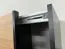 Kleiderschrank / Schiebetürenschrank | Spiegel | 245,5 x 170 x 64 cm | 11 Fächer | Farbe: Schwarz | 2 Schiebetüren | Soft-Close | 2 Kleiderstangen