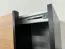 Kleiderschrank / Schiebetürenschrank | 245,5 x 190 x 64 cm | 2 Schiebetüren | 2 Kleiderstangen | 11 Fächer | Spiegel | Soft-Close | Farbe: Schwarz