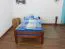 Kinderbett / Jugendbett "Easy Premium Line" K1/1n, Buche Vollholz massiv Kirschfarben - Maße: 90 x 200 cm