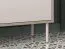 Schuhschrank | Farbe: Eiche Cremona / Kaschmir | Sitzbank | Maße: 90 x 34 x 55 cm | 1 Kipptür | inkl. Samtpolster | 3 Fächer | Metallbeine | für den Vorraum