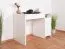 Schreibtisch Tornved 02, Farbe: Weiß - Abmessungen: 79 x 102 x 51 cm (H x B x T)