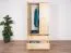 Kleiderschrank 90 cm breit