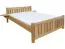 Bettgestell Buche 180 x 200 cm Natur Abbildung