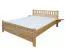 Buche Bettgestell 160 x 200 cm Natur Abbildung