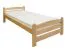 Buche Bettgestell 160 x 200 cm Natur Abbildung