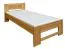 Bettrahmen für Kinder / Kinderbett 90 x 200 cm | Massivholz: Buche | Natur Lackiert Abbildung