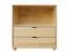 Standregal, 100 cm breit, Kiefer Holz-Massiv, Farbe: Natur Abbildung
