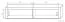 Aufsatz für Schiebetürenschrank / Kleiderschrank Sepatan 06, Farbe: Wenge - Abmessungen: 40 x 170 x 60 cm (H x B x T)