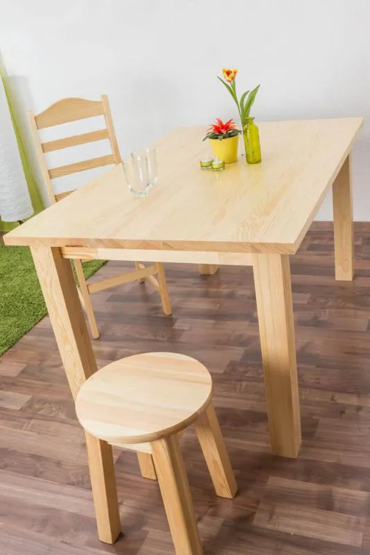Holztisch 90 x 140 cm Abbildung