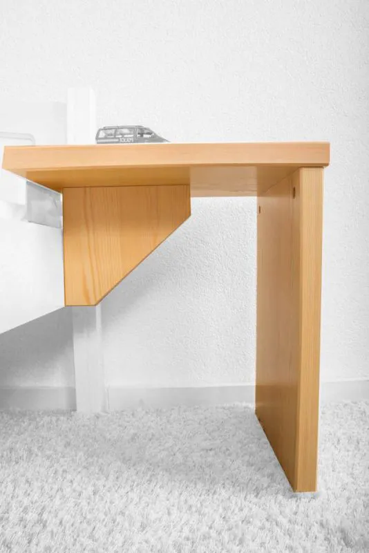 Nachtkommode Natur 47x40x35 (HxBxT) Kiefer massiv, keine Schublade(n) Abbildung