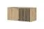 Aufsatz für Kleiderschrank Leeds 15 & 16, Farbe: Eiche Artisan - Abmessungen: 50 x 105 x 51 cm (H x B x T)