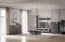 TV-Unterschrank Cuenca 05, Farbe: Eiche / Grau - Abmessungen: 50 x 170 x 49 cm (H x B x T)