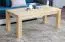 Massivholz Couchtisch