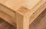 Couchtisch Kernbuche Massivholz Bio geölt 45x100x70 cm