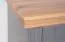 TV-Unterschrank Lotofaga 06, Farbe: Grau / Walnuss - 52 x 151 x 54 cm (H x B x T)