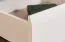 Kleiderschrank mit Spiegel Papauta 16, Farbe: Kaschmir / Eiche dunkel - Abmessungen: 226 x 322 x 60 cm (H x B x T)