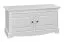 Schuhschrank Gyronde 30, Kiefer massiv Vollholz, weiß lackiert - 53 x 112 x 44 cm (H x B x T)