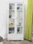 Vitrine in weiß, 80 cm breit Abbildung