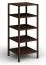 Regal | 4 Fächer | Massivholz | Eichenholz geölt | Farbe: Tabbaco | 43 x 43 x 100 cm | Seille 08