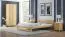 Doppelbett Nagol 37, Kiefer Vollholz massiv, Farbe: Kiefer - Liegefläche: 180 x 200 cm (B x L)