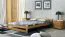 Jugendbett Sispony 22, Kiefer Vollholz massiv, Farbe: Eiche - Liegefläche: 160 x 200 cm (B x L)