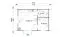 Gartenhaus G293 Carbongrau inkl. Fußboden - 40 mm Blockbohlenhaus, Grundfläche: 22,42 m², Satteldach