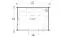 Gartenhaus G286 Natur inkl. Fußboden - 44 mm Blockbohlenhaus, Grundfläche: 20,14 m², Satteldach