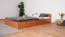 Einzelbett / Gästebett Corrientes 17 inkl. Lattenrost, Farbe: Erle - 120 x 200 cm (B x L)