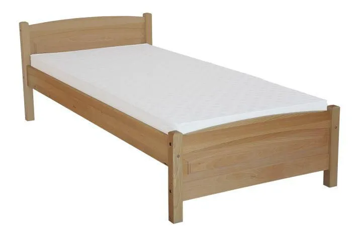 Holzbett Bettgestell Buche 160 x 200 cm Natur Abbildung