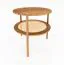 Couchtisch Wellsford 51 Wildeiche massiv geölt - Abmessungen: 70 x 70 x 50 cm (B x T x H)