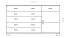 Dielenschrank niedrig, Kommode, Flurschrank, 139 cm breit