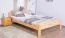 Doppelbett "Easy Premium Line" K4 in Überlänge, 160 x 220 cm Buche Vollholz massiv Natur