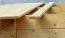 Holz-Gartenhaus 3,98 x 4,98 Meter (inkl. Dach) | Naturbelassen | Satteldach | 44 mm Blockbohlen-Haus Abbildung