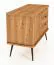 Kommode Rolleston 12 Kernbuche massiv geölt - Abmessungen: 72 x 97 x 46 cm (H x B x T)