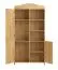 Kinderzimmer Komplett Set A Mille | 3-teilig | Farbe: Eiche | Soft-Close-Funktion | ABS-Kanten | Wickelkommode | Gitterbett| Kleiderschrank