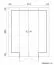 Holz-Gartenhaus 4,05 x 3,18 Meter (inkl. Dach) | 1 Fenster | 28 mm Blockbohlen |natur unbehandelt | Satteldach | inkl. Fußboden | aus nordischer Fichte Abbildung
