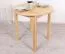 Esszimmertisch rund 80x80 cm Kiefer massiv, Farbe: Natur