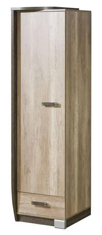 Dielenschrank, Farbe: Braun 193x50x58 cm Abbildung