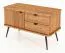 Kommode Rolleston 08 Kernbuche massiv geölt - Abmessungen: 57 x 97 x 46 cm (H x B x T)