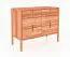 Kommode Wellsford 17 Kernbuche massiv geölt - Abmessungen: 79 x 97 x 46 cm (H x B x T)