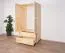 Massivholz Schrank 60 tief