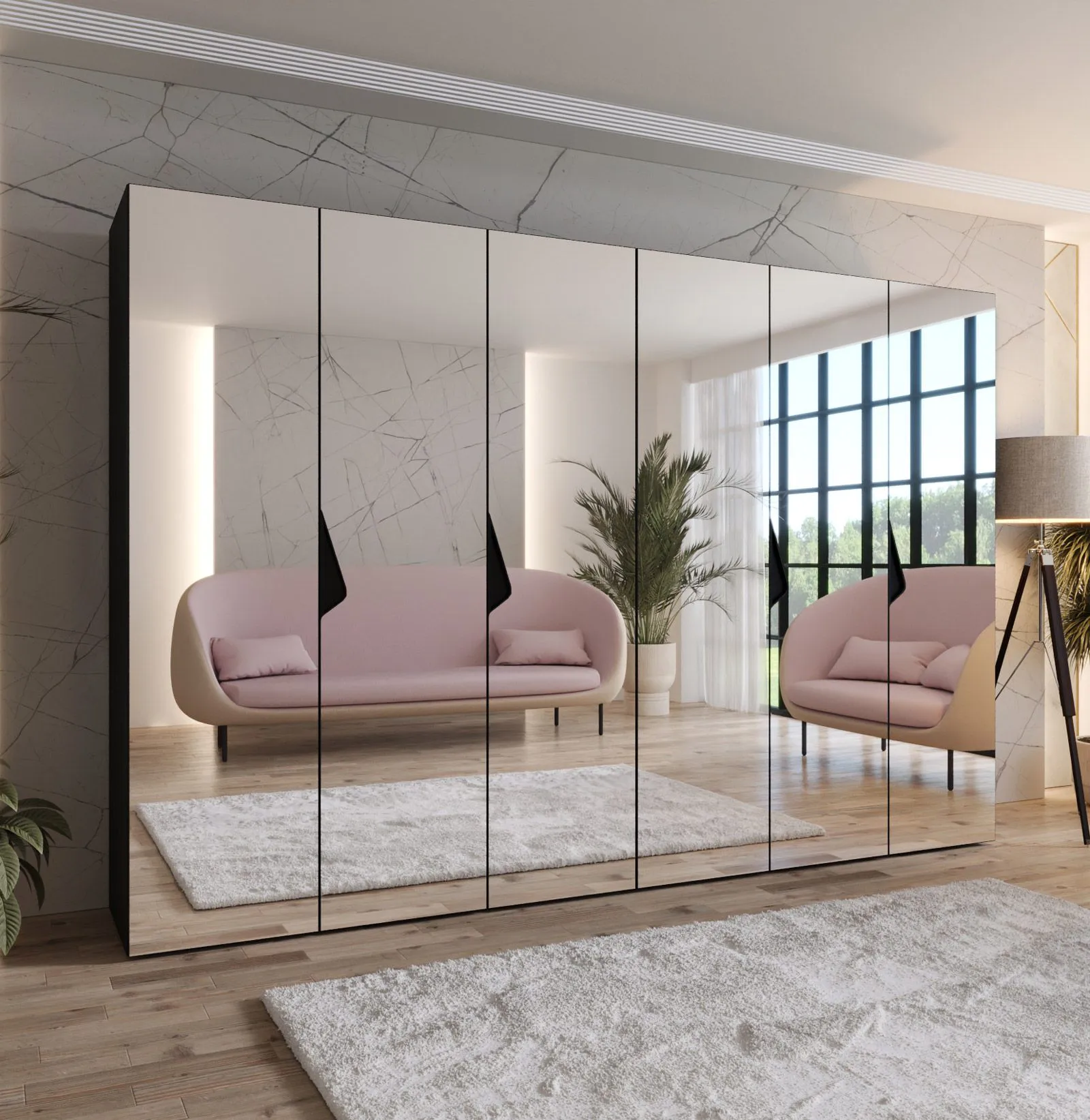 2 er schlafsofa Zweisitzer-Sofa CLAIRE mit Schlaffunktion Größe:26 cm / 5,1L