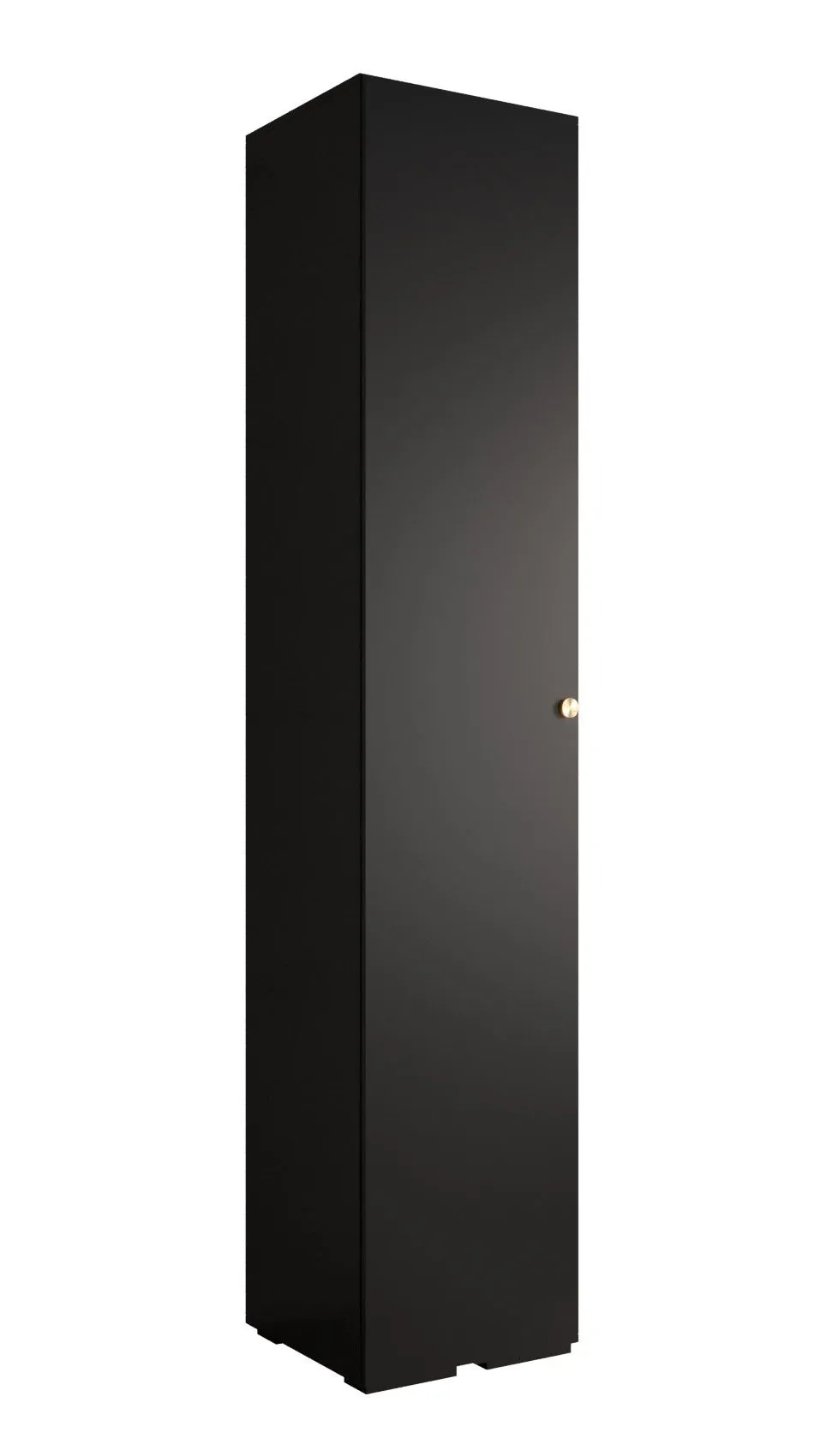 Kleiderschrank mit eleganten Design Karpaten 06, Farbe: Schwarz